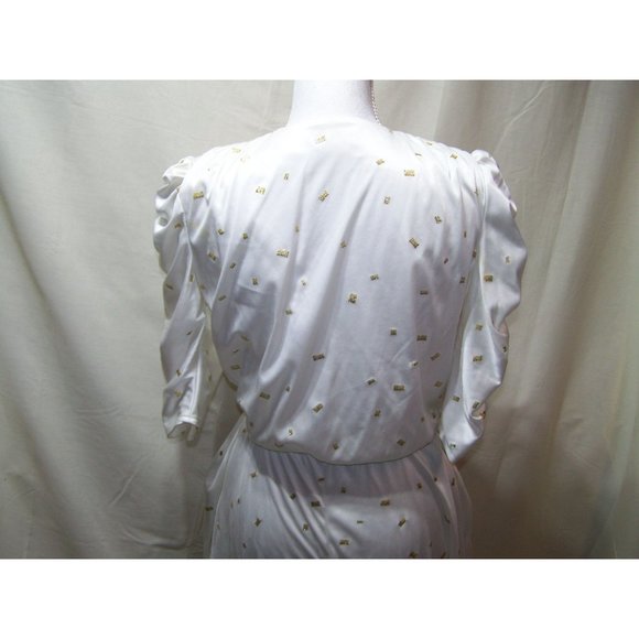 Vintage Diamond's Run Jumpsuit Harem Leg 9/10 Parachute 90's White - Picture 5 of 11